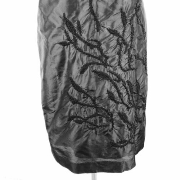 Eileen Fisher Dress 100% Silk Sleeveless Sheath - Picture 2 of 4